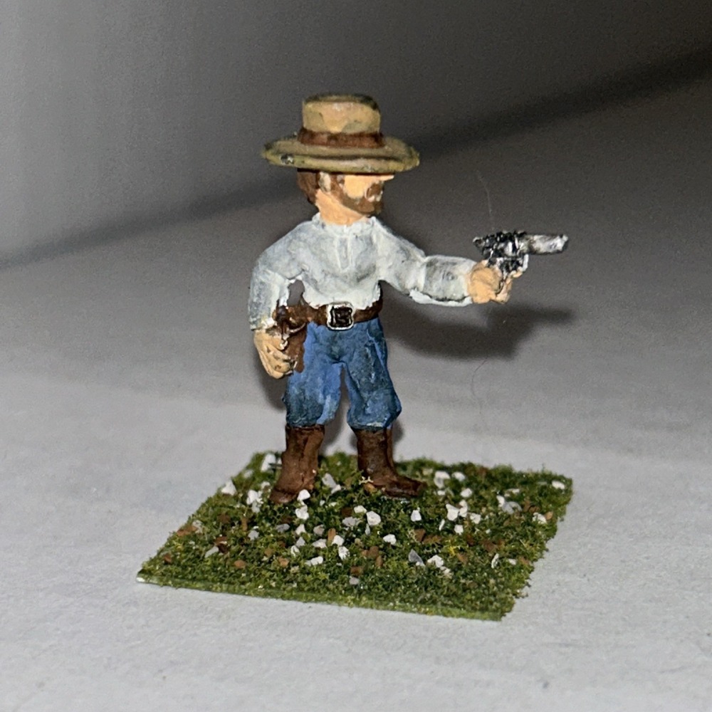 Ral Partha‎ Warhammer Metal Painted Miniature Wild West Sheriff Lawman Duelist